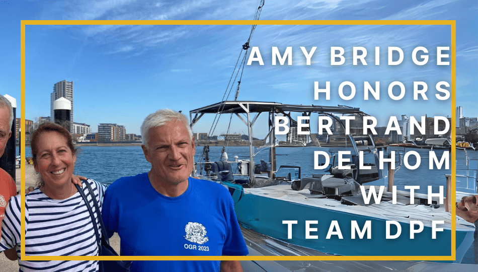 Moments of Victory®: Amy Bridge Honors Bertrand Delhom with Team DPF