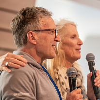 Fundraising event at Davis Phinney Foundation - Speakers