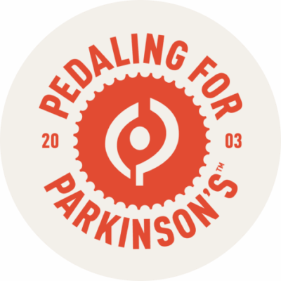 pedaling for parkinsons 2003 logo