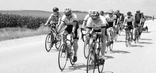 Pedaling for Parkinson's cyclists ride across Iowa