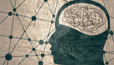 A sketch of a person's brain