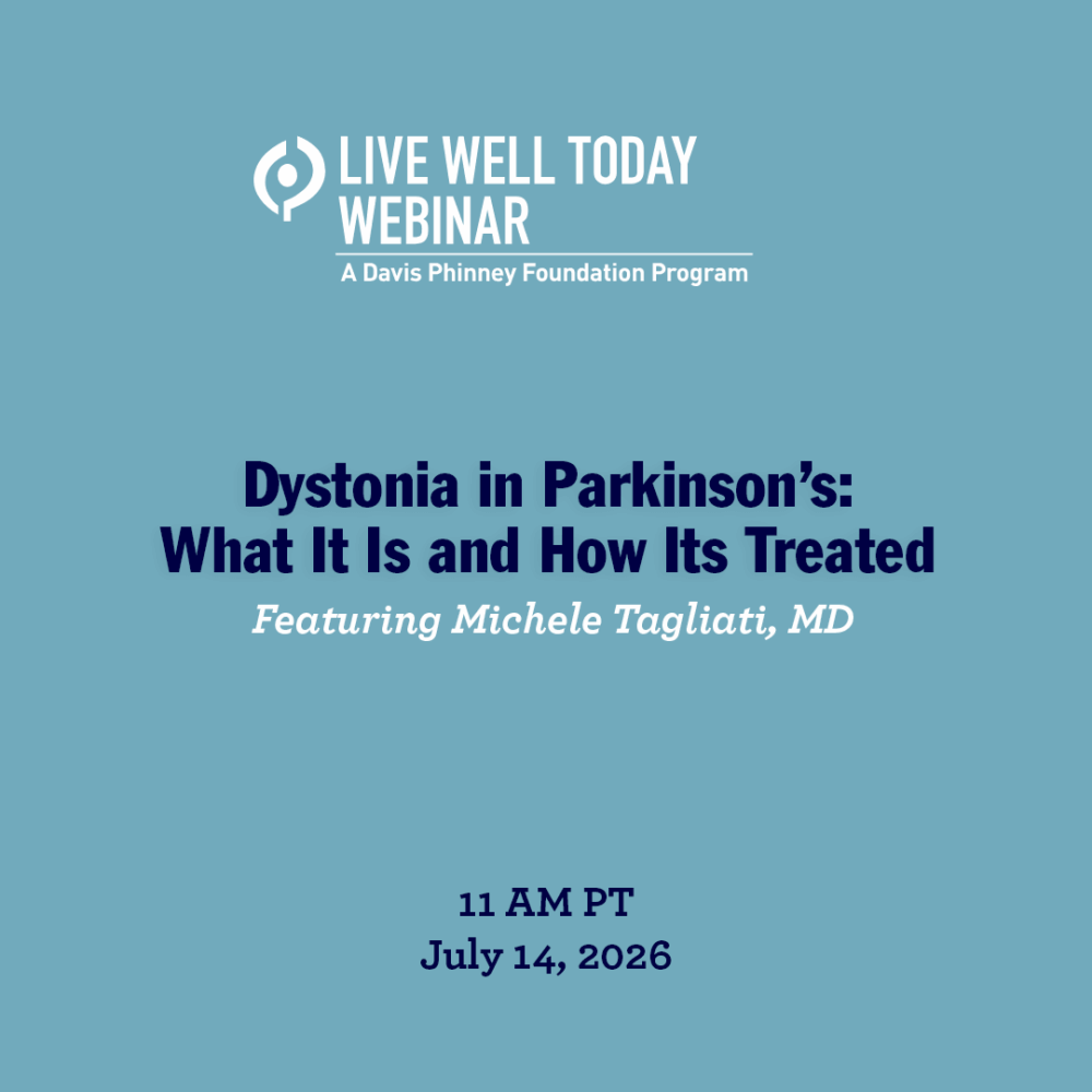Dystonia in Parkinson’s: What It Is and How Its Treated July 14, 2026 at 11 am PT,