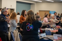 People at event